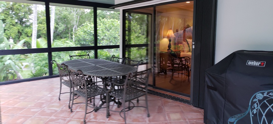 Pool Deck Dining Area